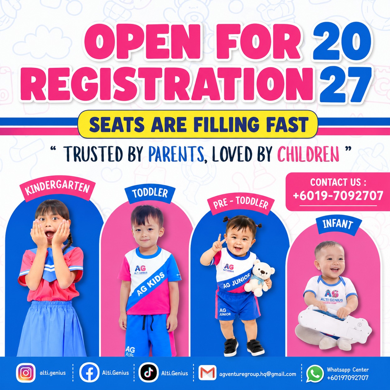 Alti Genius registration 2027